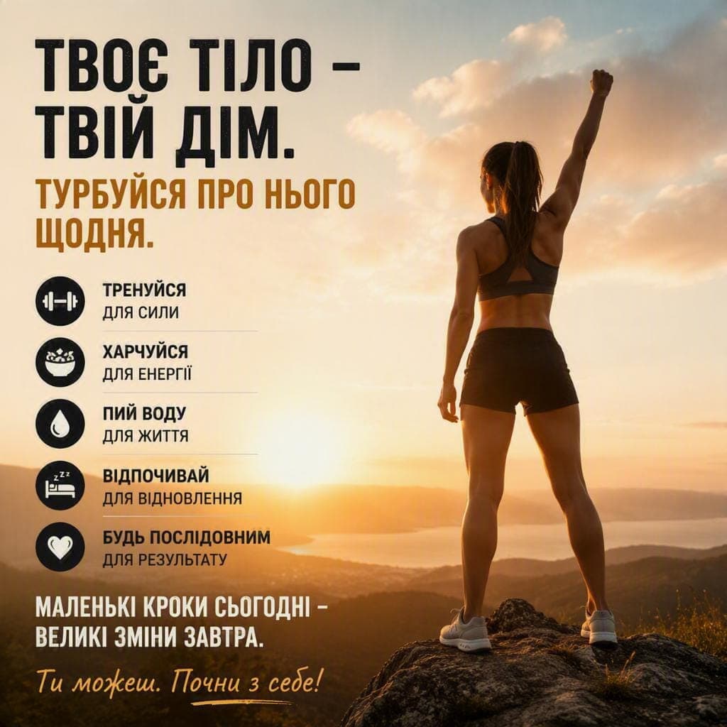 Як почати тренуватись і не кинути: наука мотивації та цілей, які працюють