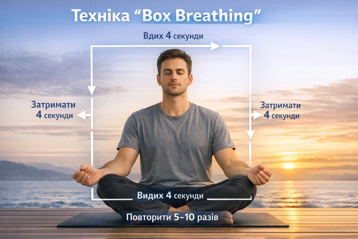 Техніка Box Breathing