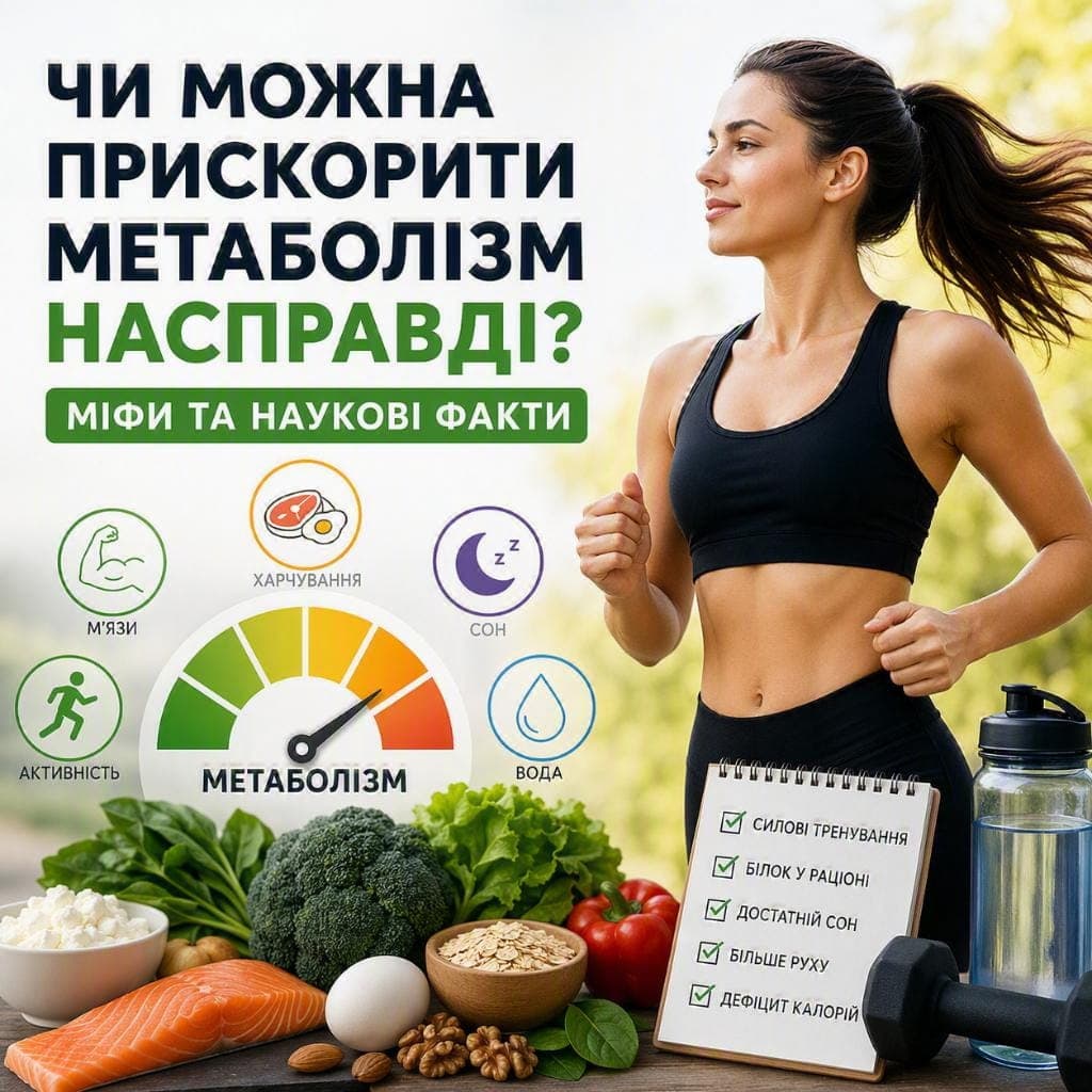 Чи можна прискорити метаболізм насправді?