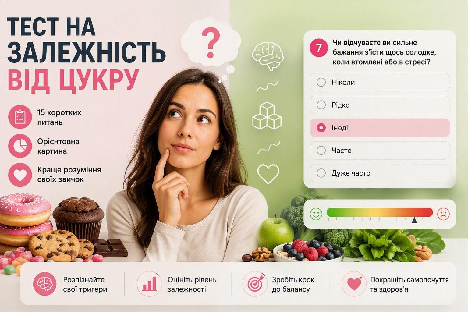 Тест на залежність від цукру