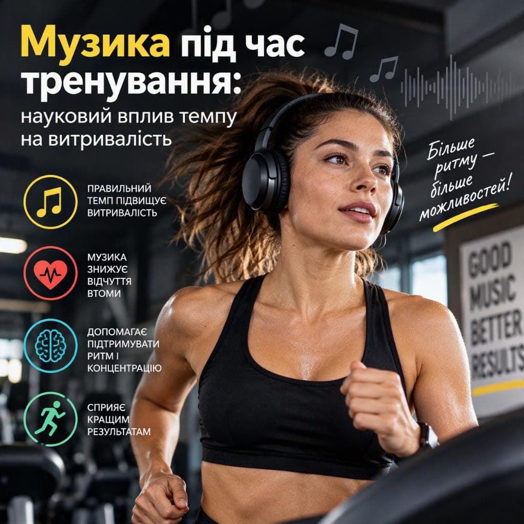 Бігун у навушниках на ранковій пробіжці містом