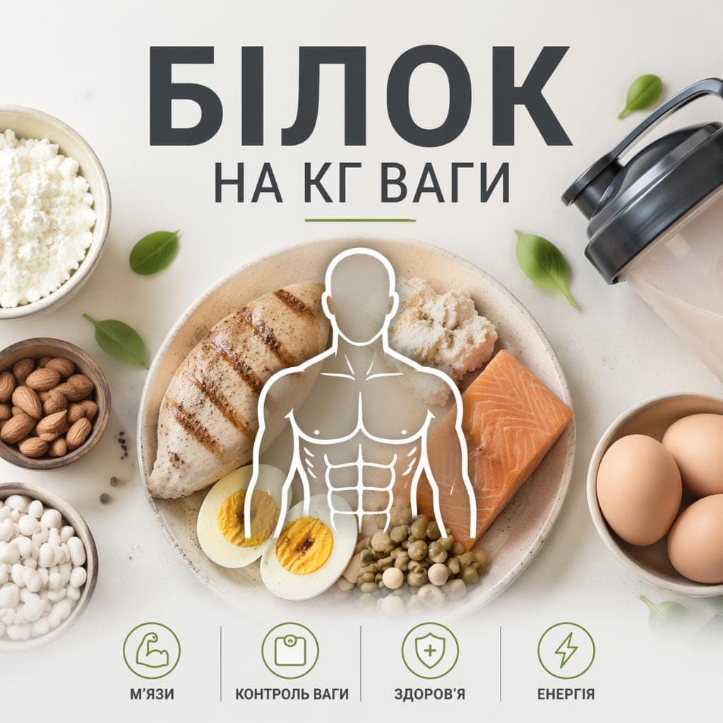 Скільки білка потрібно на кг ваги: повний гід без міфів