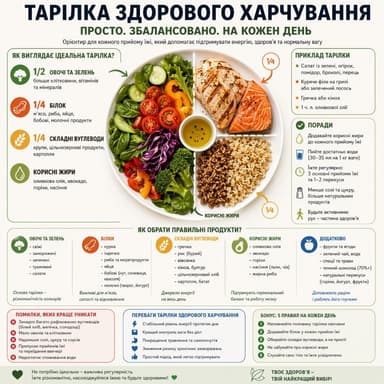 Тарілка здорового харчування