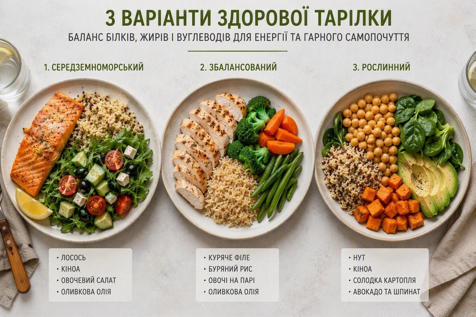 Тарілка здорового харчування