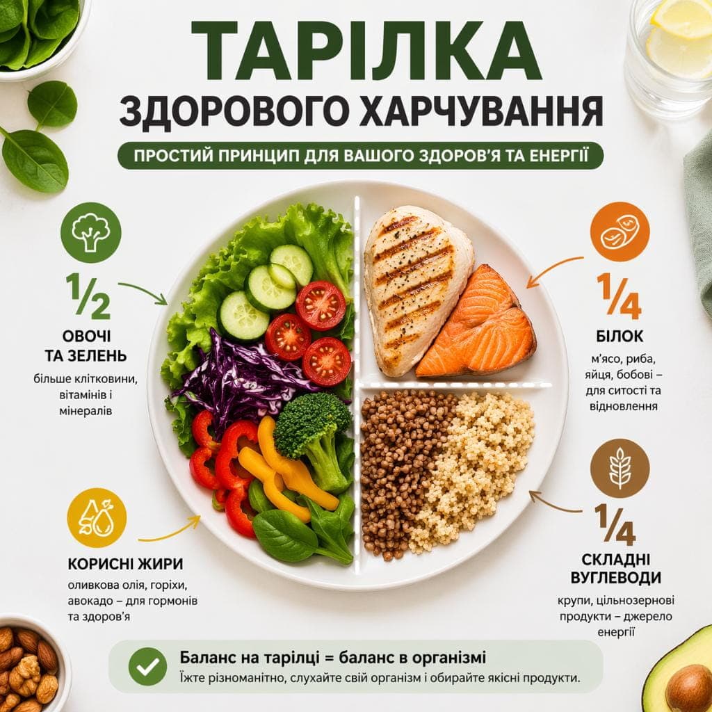 Тарілка здорового харчування