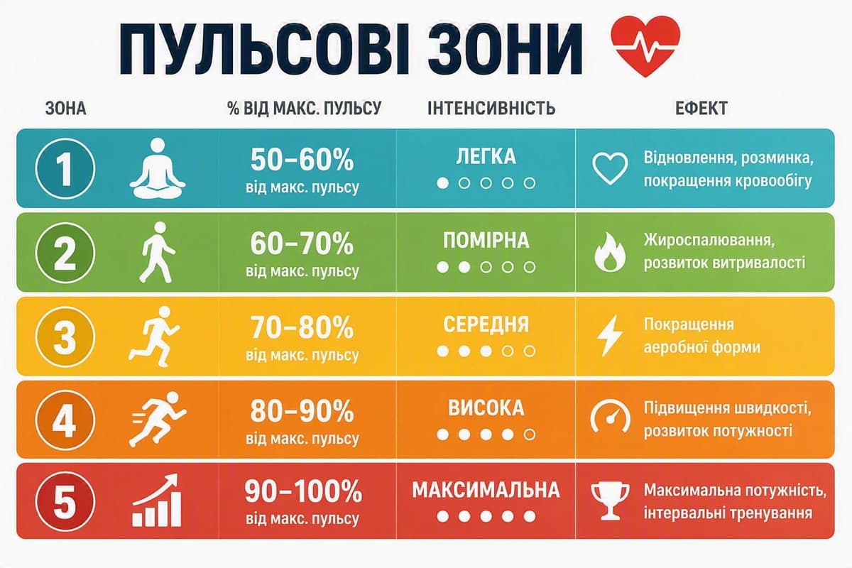 Пульсові зони